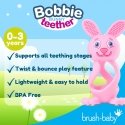 Brush-Baby Bobbie Bunny hambahari Roosa Beebi Brush-Baby Bobbie Bunny hambahari Roosa Beebi