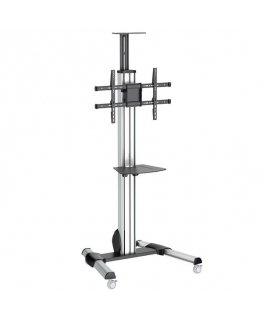 StarTech.com STNDMTV70 infoekraani kinnitus 190,5 cm (75") Must, Roostevaba teras