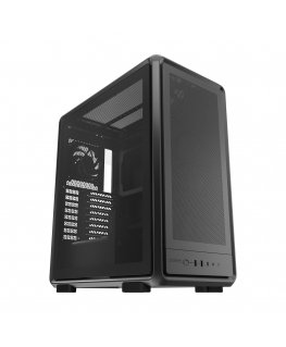 Cooler Master MasterFrame 500 Mesh „Midi Tower“ Juoda, Permatomas