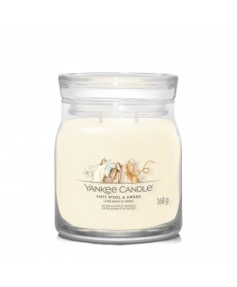 Yankee Candle Soft Wool & Amber wax candle