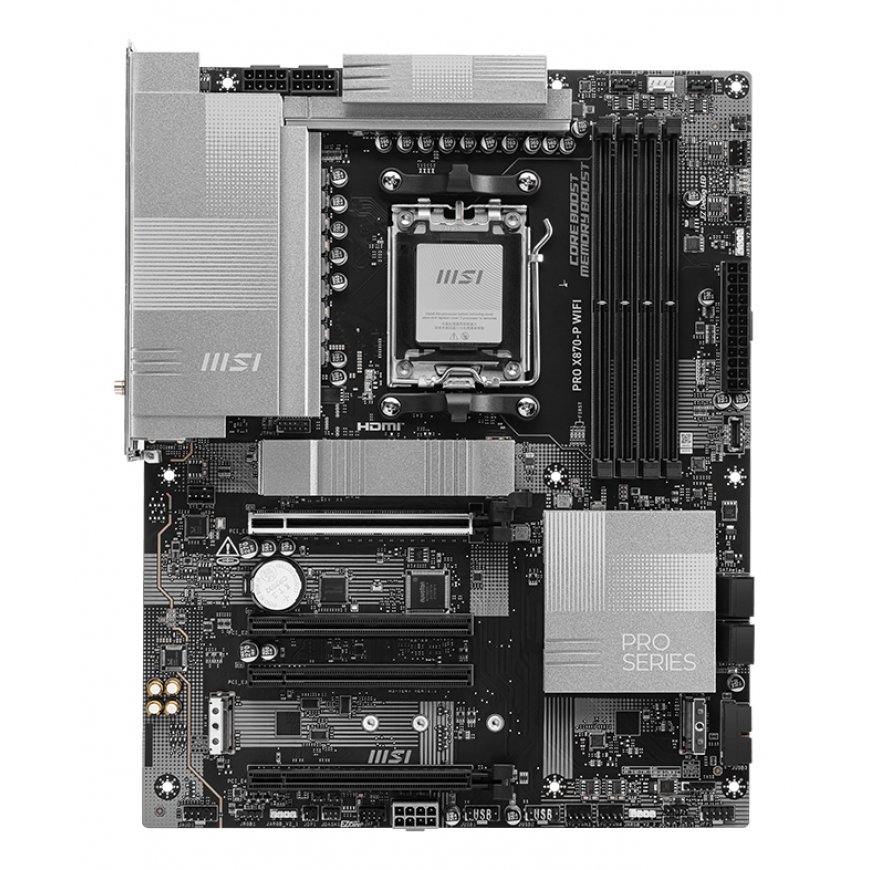 MSI PRO X870-P WIFI emaplaat AMD X870 Protsessoripesa AM5 ATX – 2