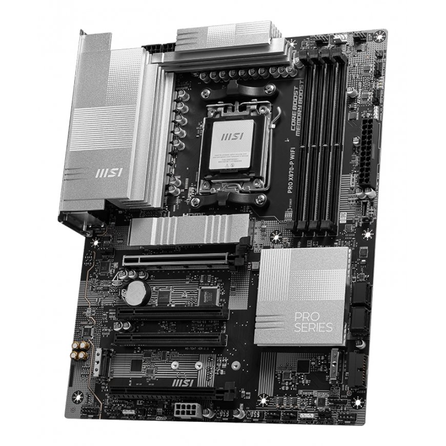 MSI PRO X870-P WIFI mātes plate AMD X870 AM5 pieslēgvieta ATX – 3
