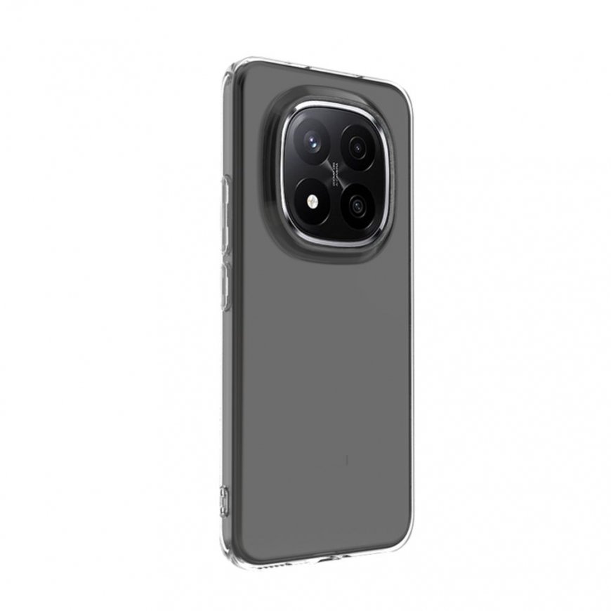 Xiaomi Redmi Note 15 Pro 5G läbipaistev silikoonkest 1,5 mm TPU läbipaistev