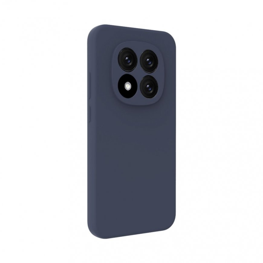 Xiaomi Redmi Note 15 Pro Plus 5G Premium magnetinis minkštas lietimui silikoninis dėklas tamsiai mėlynas