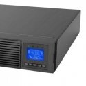 UPS On-Line Rack 1500VA 8xIEC C13 USB-B RS-232 LCD 2U UPS On-Line Rack 1500VA 8xIEC C13 USB-B RS-232 LCD 2U