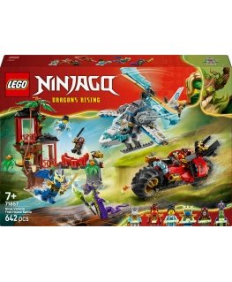 LEGO Ninjago 71857 Ниндзяменопелит и бой на деревянной площадке