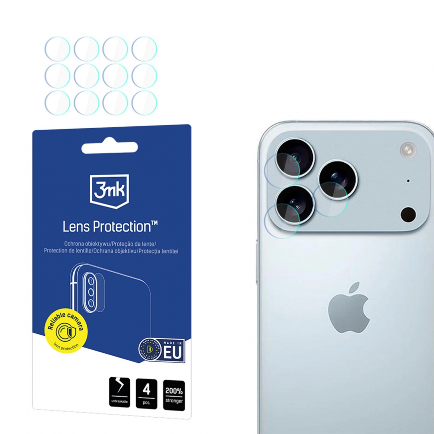 3mk Lens Protection Camera Glass for Apple iPhone 17 Pro Max