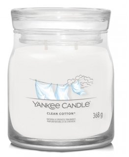 Yankee Candle Clean Cotton восковая свеча Цилиндр Цветок хлопка, Лемон, White flower Белый 1 шт