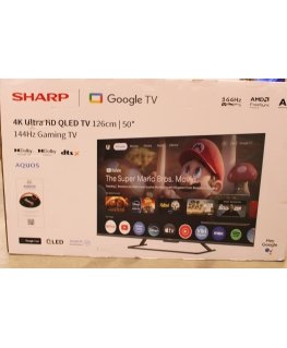 Sharp 50HR7265E | 50 | Viedtelevizors | Google TV | Melns | BOJĀTS