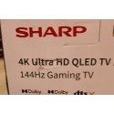 Sharp 50HR7265E | 50 | Viedtelevizors | Google TV | Melns | BOJĀTS Sharp 50HR7265E | 50 | Viedtelevizors | Google TV | Melns | BOJĀTS
