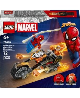 LEGO Super Heroes Marvel 76335 Spider-Man vs. Ghost Rider Motorcycle