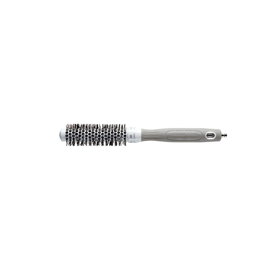 Olivia Garden Ceramic + Ion Thermal Adult Round hairbrush Grey 1 pc(s)