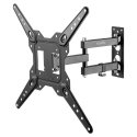 Savio UTV-03 televizoriaus laikiklis 139,7 cm (55") Juoda