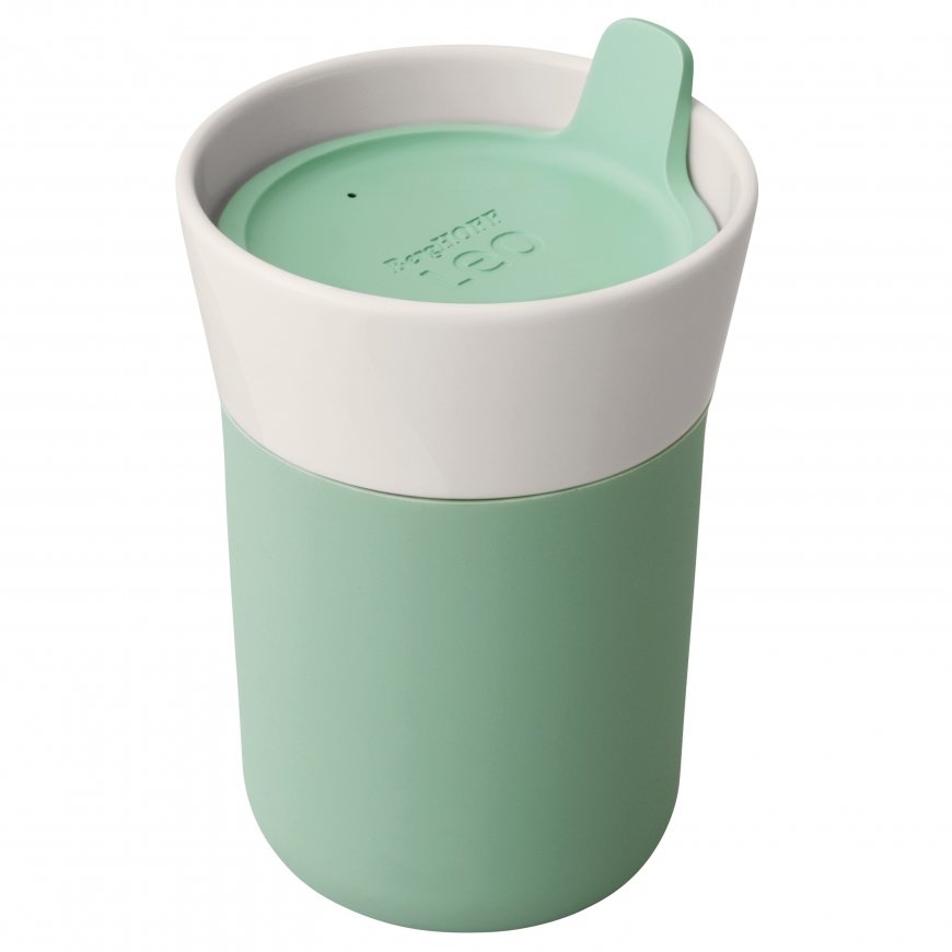 BergHOFF Leo 3950123 matkamuki 330 ml Vihreä, Valkoinen Posliini