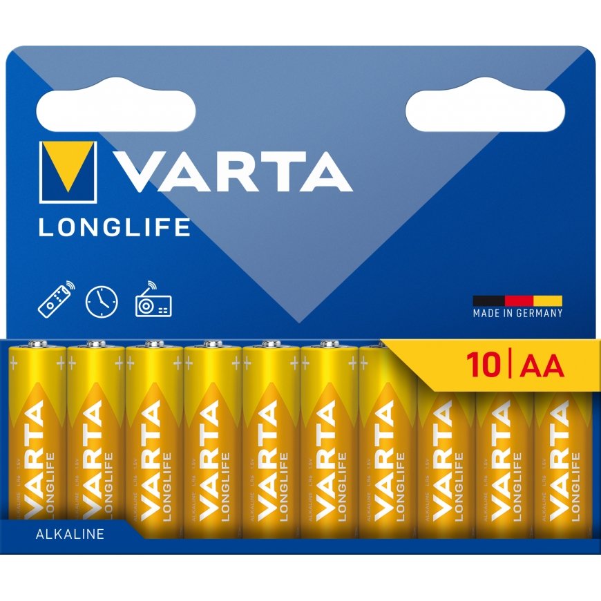 Varta 4106101761 Kertakäyttöinen akku AA Alkali