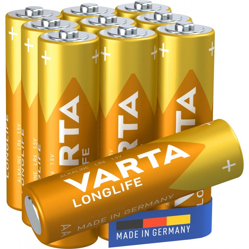 Varta 4106101761 Kertakäyttöinen akku AA Alkali – 2