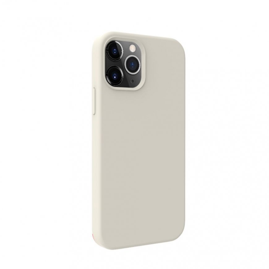 Чехол Apple iPhone 12 / 12 Pro Premium MagSafe из мягкого силикона Pebble