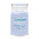 Yankee Candle Signature vahaküünal Silinder Merevaik, Jasmiin, Sandlipuu Sinine 1 tk