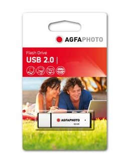 AgfaPhoto 10513 USB flash drive 16 GB USB Type-A 2.0 White