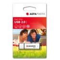 AgfaPhoto 10513 USB-muisti 16 GB USB A-tyyppi 2.0 Valkoinen