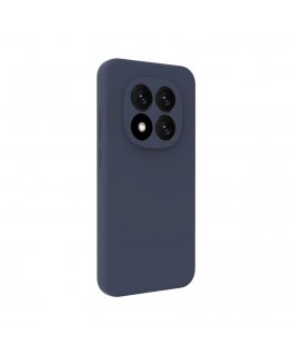 Xiaomi Redmi Note 15 Pro 5G Premium magnētiskā mīkstā silikona apvalks tumši zilā krāsā