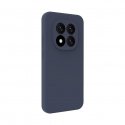 Xiaomi Redmi Note 15 Pro 5G Premium магнитный мягкий силиконовый чехол темно-синий