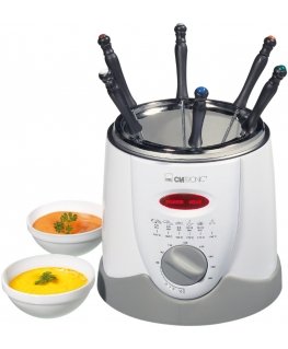 Clatronic FFR 2916 Üksik 1 l Eraldiseisev 900 W Fritüür Hall, Valge