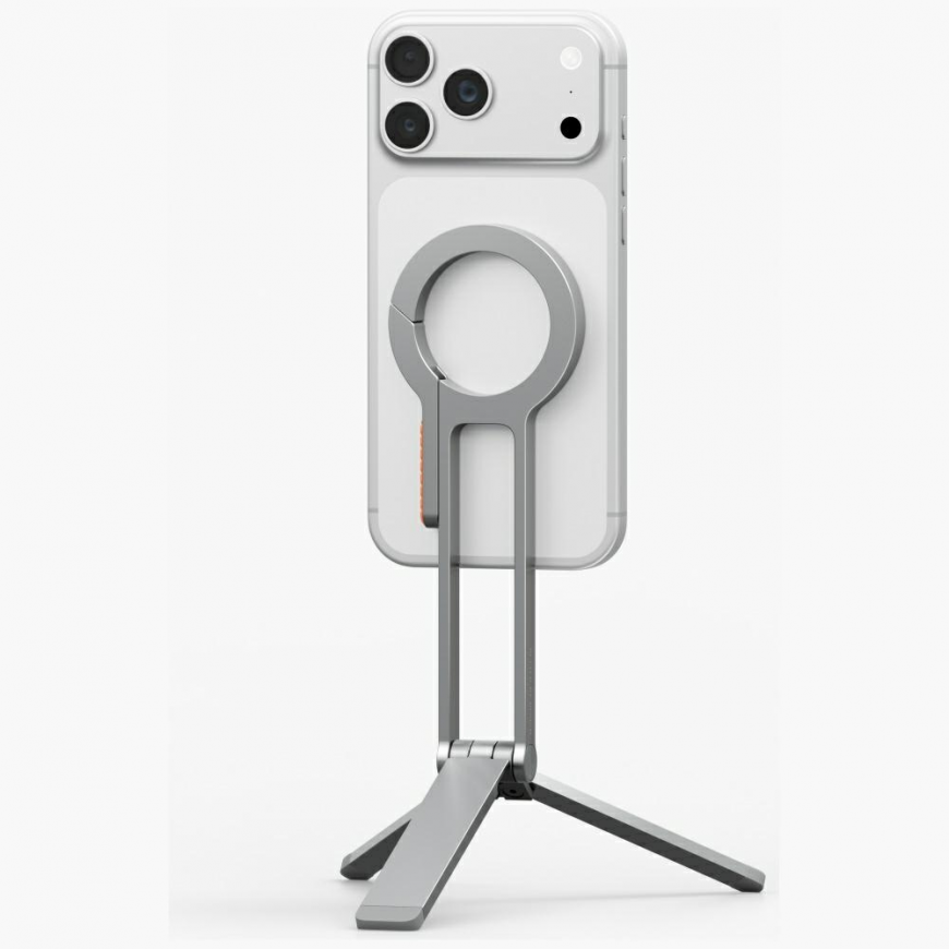 Magnetic Mount UNIQ Arcus TriPod Stand silver