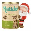 KATIDO Dzik märg toit kassidele 400g KATIDO Dzik märg toit kassidele 400g