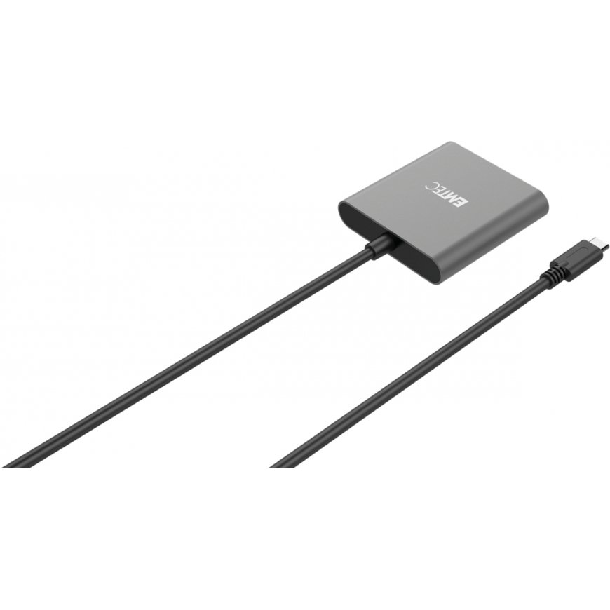 Emtec ECCAREADT610C karšu lasītājs USB 3.1 Pelēks – 4