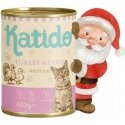 KATIDO Indyk ar Pīle mitrā barība kaķiem 400g KATIDO Indyk ar Pīle mitrā barība kaķiem 400g