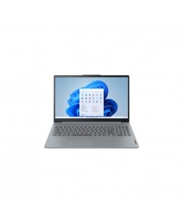 Kannettava tietokone Lenovo IdeaPad Slim 3i 15,6'' FHD Core i3-N305 8GB 128GB UFS W11H, Arctic Harmaa