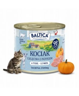 BALTICA SMAKI REGIONŲ Kociak Veršiena su kalakutiena 185g
