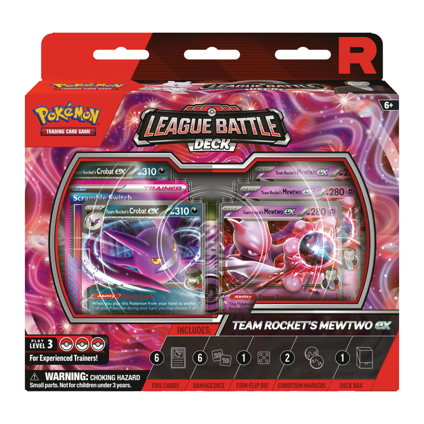 Pokémon TCG: Liigaottelupakka - Team Rocketin Mewtwo ex – 2