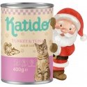 KATIDO Vištiena ir Tunas šlapias maistas katėms 400g KATIDO Vištiena ir Tunas šlapias maistas katėms 400g