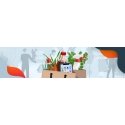 Powerton 3D ECONOMY LINE ASA standard 1000 g, tulipunainen lanka