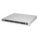 Ubiquiti UniFi USW-PRO-48 võrgulüliti Juhitav L2/L3 Gigabit Ethernet (10/100/1000) 1U Hõbe Ubiquiti UniFi USW-PRO-48 võrgulüliti Juhitav L2/L3 Gigabit Ethernet (10/100/1000) 1U Hõbe