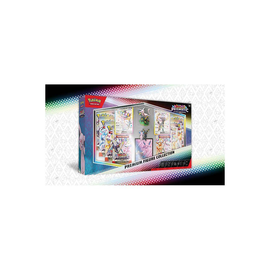 Pokémon TCG: Scarlet & Violet - Prismatic Evolutions - Premium Figurėlės Rinkinys – 2