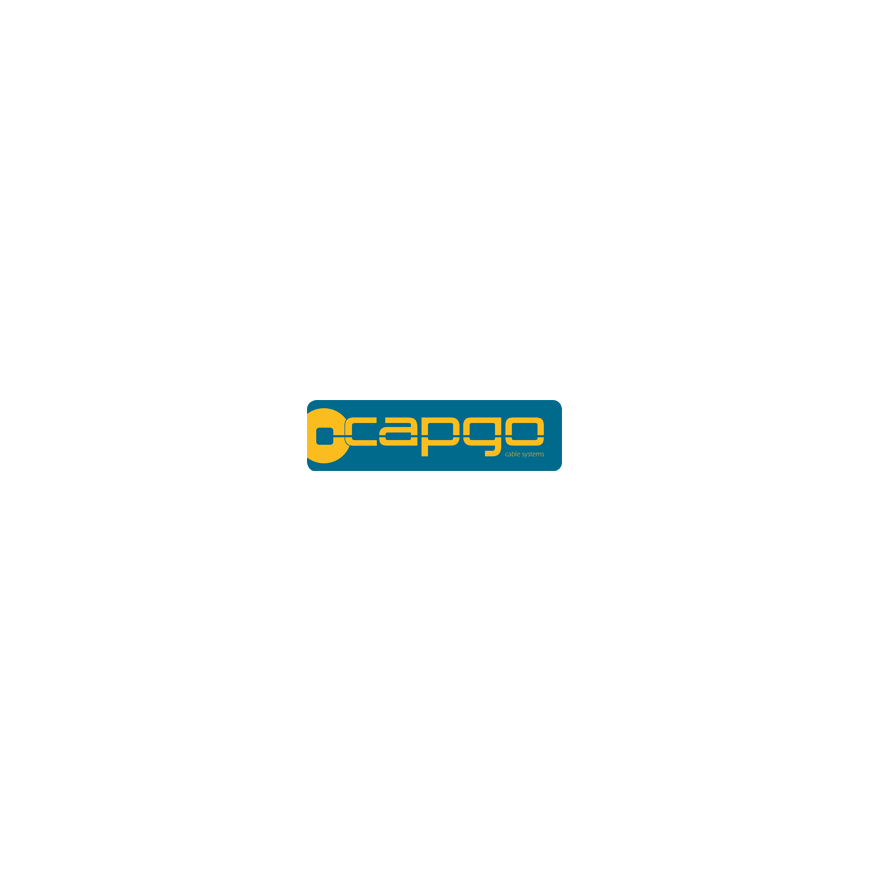 Capgo BL stainless - Shimano MTB jarrukaapelit, musta