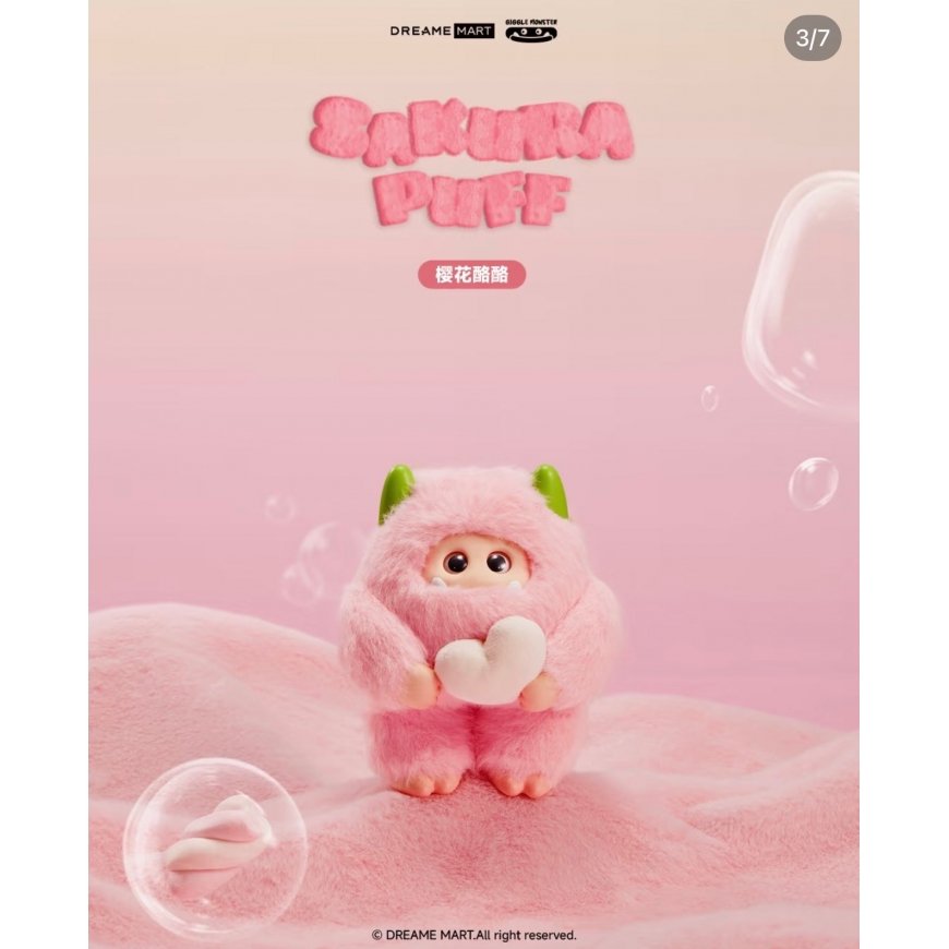 Ohku GIGGLE MONSTER Zefīru Sapņu Sērijas