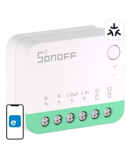 Sonoff MINIR4M Matter smart WiFi mini switch (HomeKit, SmartThings, Home Assistant).