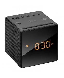 Sony ICF-C1 Pulkstenis Melns