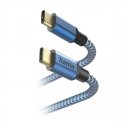 Hama Reflective USB-kaabel USB 2.0 1,5 m USB C Sinine Hama Reflective USB-kaabel USB 2.0 1,5 m USB C Sinine