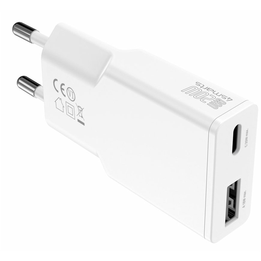 4smarts 541122 mobile device charger Smartphone, Tablet White AC Fast charging Indoor – 4