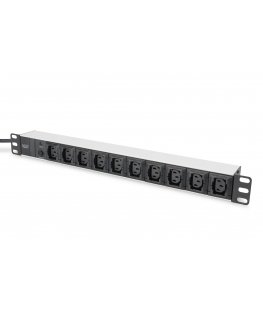 Digitus DN-95404 сетевой фильтр Черный 10 розетка(и) 250 V 2 m