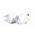 Gembird A-AC-EUFUKM-01 electrical power plug Type F White Gembird A-AC-EUFUKM-01 electrical power plug Type F White