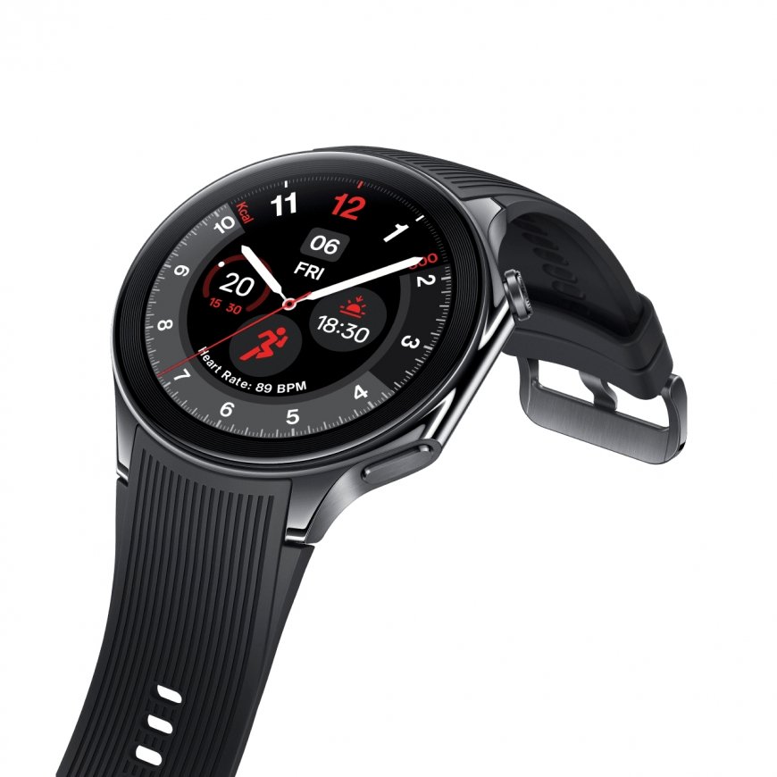 OnePlus Watch 2 3,63 cm (1.43") AMOLED 47 mm Digitāls 466 x 466 pikseļi Skārienjūtīgais ekrāns Melns – 4