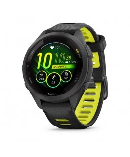 Garmin Forerunner 265S 2.79 cm (1.1") AMOLED 42 mm Digital 360 x 360 pixels Touchscreen Black, Grey Wi-Fi GPS (satellite)