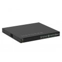 NETGEAR GSM4328-100AJS Hallittu L3 Gigabit Ethernet (10/100/1000) Power over Ethernet -tuki 1U musta