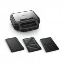 Tefal SW383D10 сэндвичница 700 W Черный, Нержавеющая сталь Tefal SW383D10 сэндвичница 700 W Черный, Нержавеющая сталь